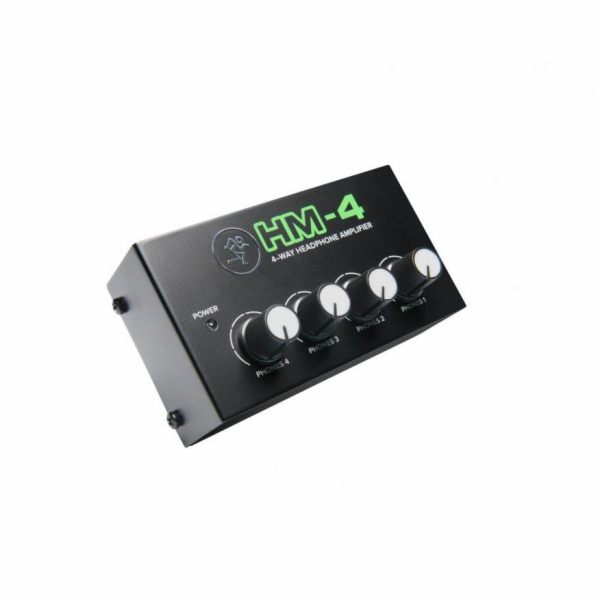 Mackie Sluchátkový zesilovač HM-4 černý (2049300-00)