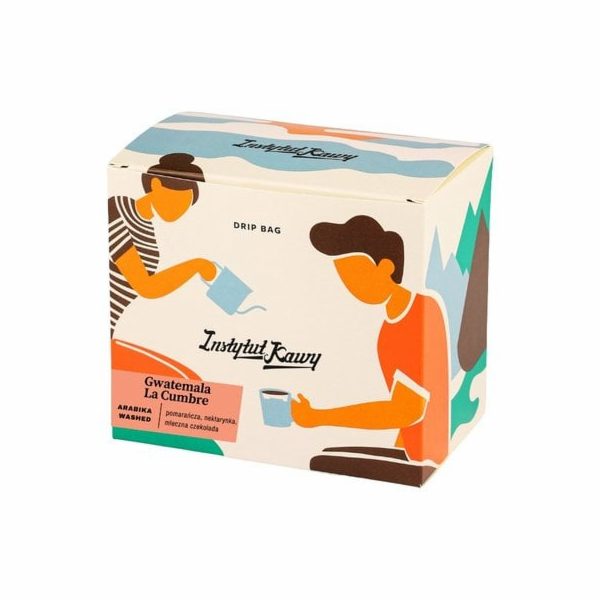Instytut Kawy Mletá káva Institute Coffee Drip Bag Guatem...
