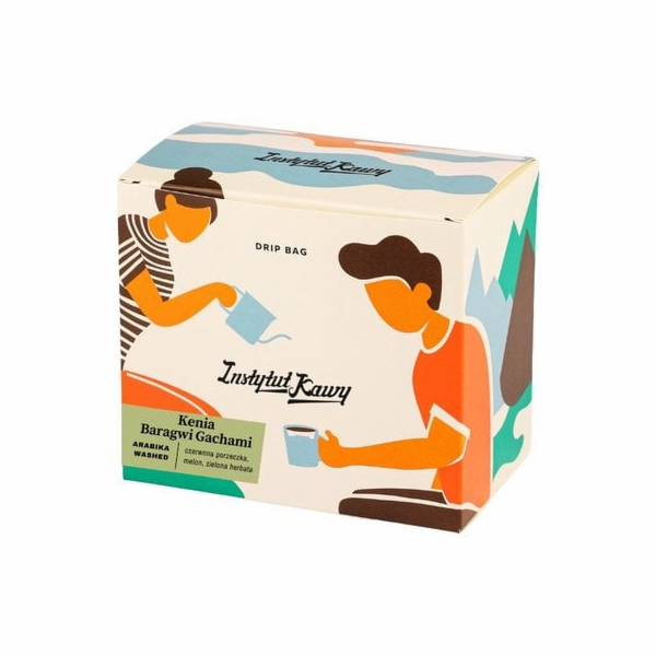 Instytut Kawy Mletá káva Drip Bag Coffee Institute Kenya ...