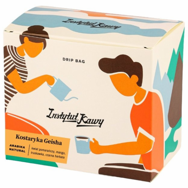 Instytut Kawy Mletá káva Drip Bag Coffee Institute Costa ...