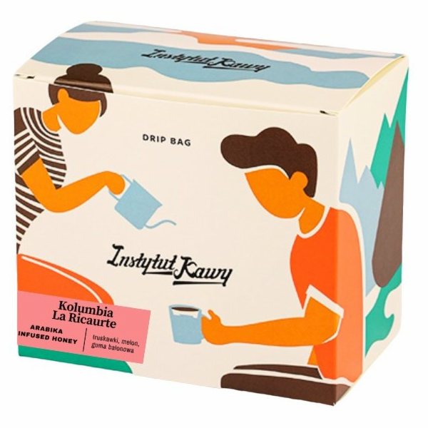 Instytut Kawy Mletá káva Drip Bag Coffee Institute Colomb...