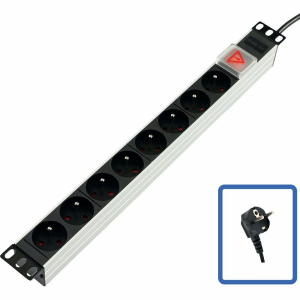Lanview Napájecí distribuční jednotka TUPS031 PDU, černá