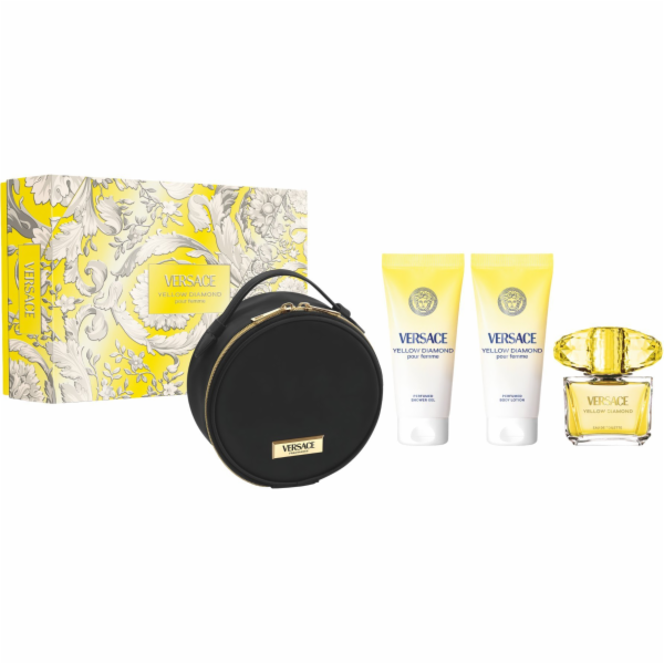 SET VERSACE SADA VERSACE Yellow Diamond Pour Femme EDT sp...