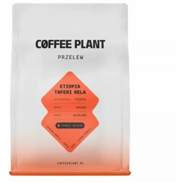 Coffee Plant Kávová zrna Etiopie Taferi Kela s promytým f...