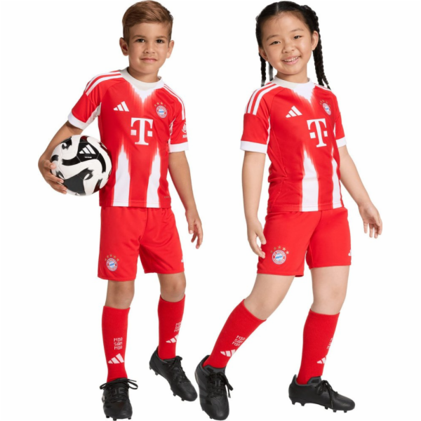 Adidas Dětská sportovní sada FC Bayern 25/26 Home, červen...