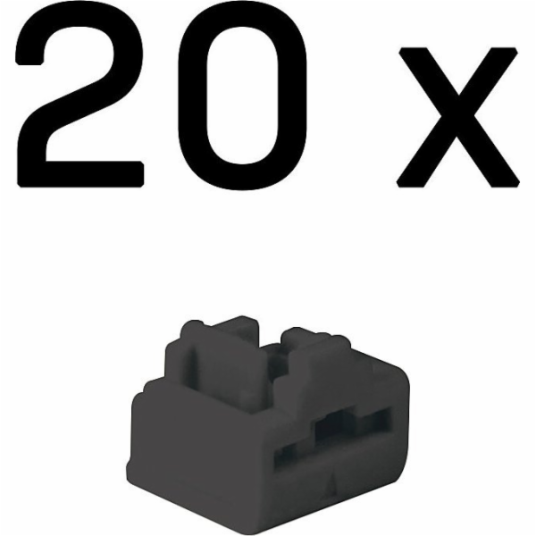 Lindy 47892 Blokátor portů RJ-45 Blokátor portů černý Akr...
