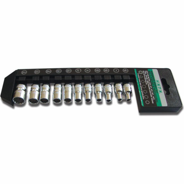 Honiton Sada 12hranných nástrčných klíčů 1/4" 4-13 mm, 11...