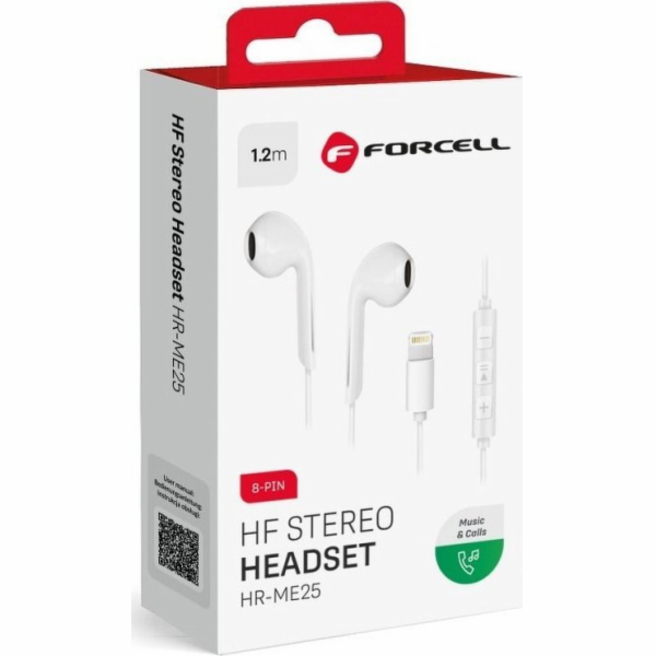 ForCell Sluchátka In-Ear pro Apple iPhone Lightning 8pin ...