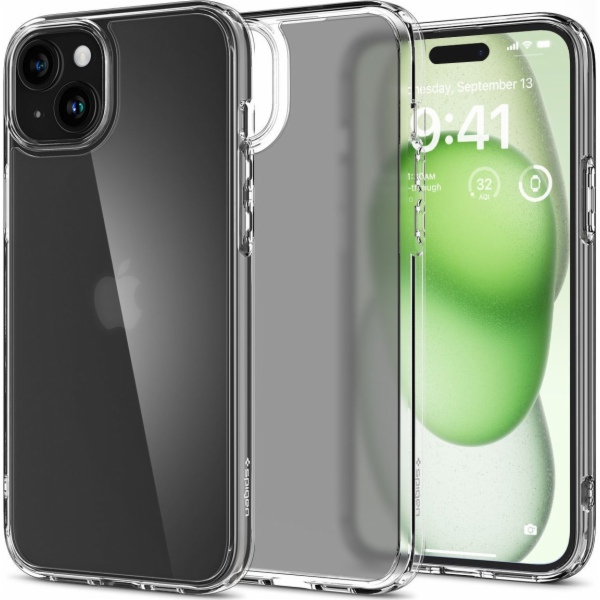 Spigen Ultra Hybrid, matně čirý - iPhone 15 Plus