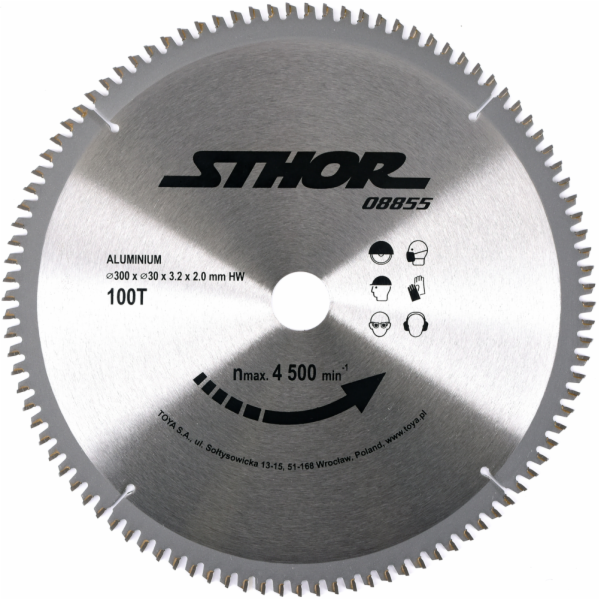 Sthor Kotoučová pilka Carbide na hliník 300x30 Z100 (08855)