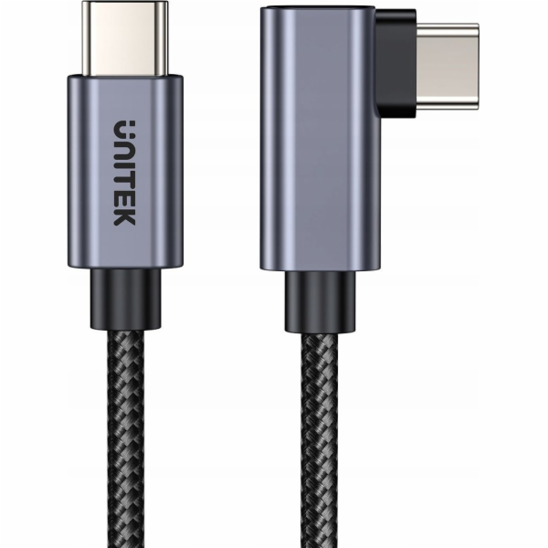 Unitek USB-C - USB-C kabel 5 m stříbrný (C14123BK-5M)