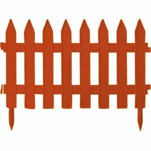 Prosperplast Garden Classic zahradní plot 3,5 m terakota