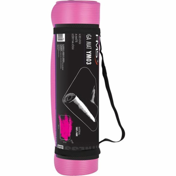 HMS YM03 RŮŽOVÁ PODLOŽKA NA JÓGU HMS