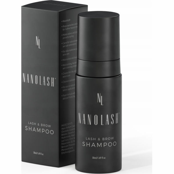 NoName NANOLASH_Šampon na řasy a obočí 50ml