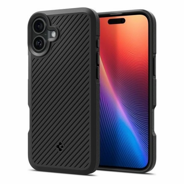 Spigen Core Armor iPhone 16 černá/matně černá ACS08220