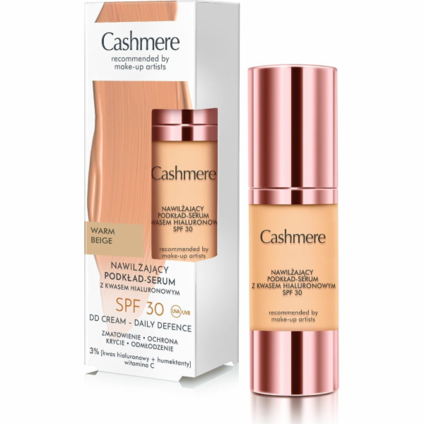 DAX CASHMERE DD hydratační make-up - sérum s kyselinou hy...