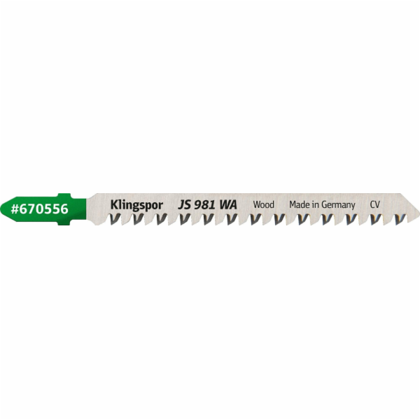 Klingspor KLINGSPOR ČEPEL DO SKLADOVACÍ PILY 130x8x1,7mm ...