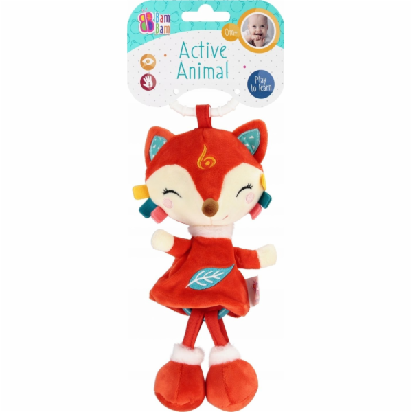 BamBam BAM BAM MUSICAL Žába SOFT LÍŠEK 12X25X6 PBH 100