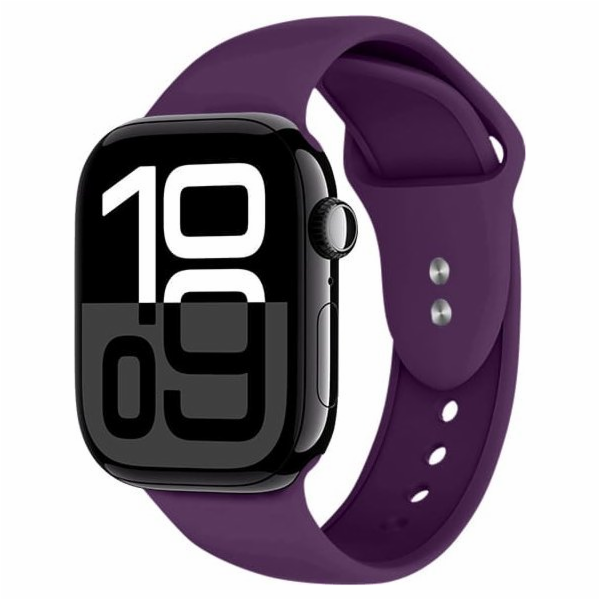 Crong Liquid - řemínek pro Apple Watch 44/45/46/49 mm (šv...