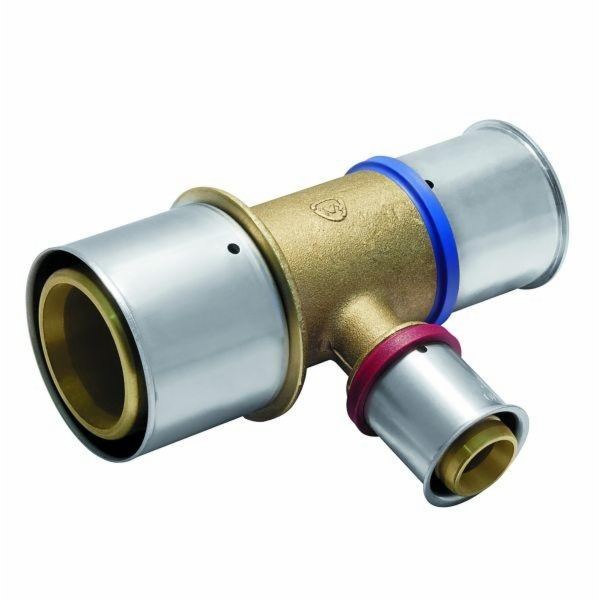 KAN-therm Press mosazné tričko s lisovaným kroužkem 50×4/...