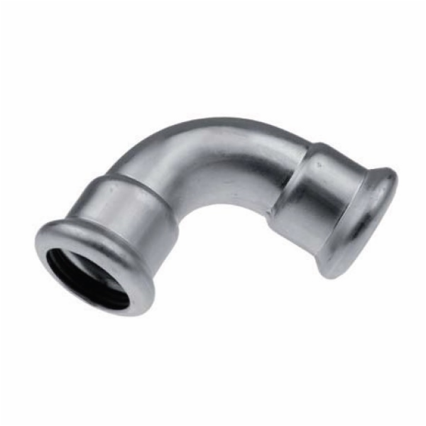 KAN-therm Lisované koleno 90° 42 mm nerezová ocel - 6190250