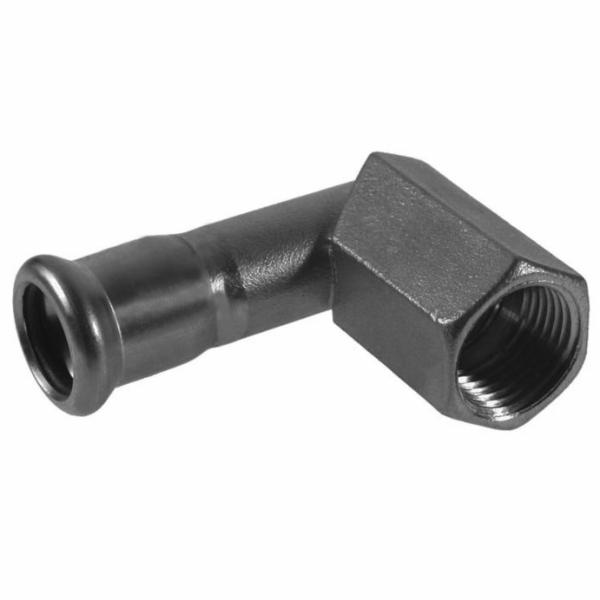 KAN-therm Koleno 90° lisované s vnitřním závitem 22x3/4 n...