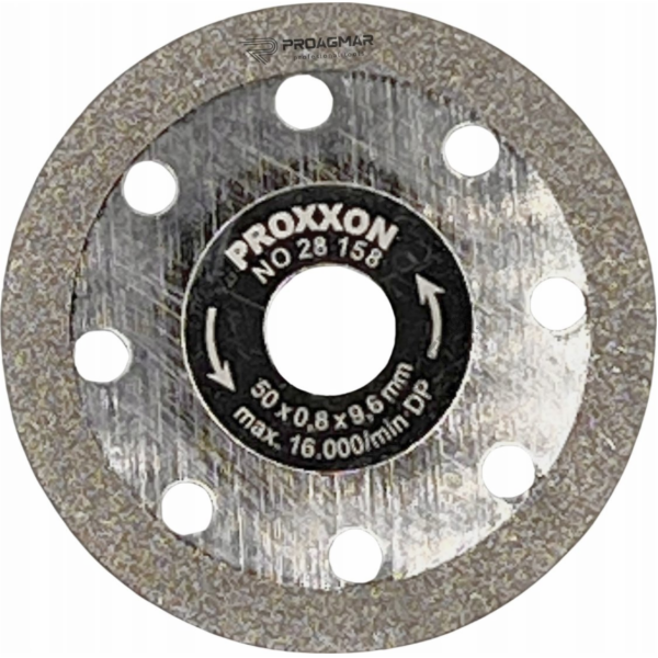 Proxxon Diamantový jemnozrnný řezný kotouč, 50 x 0,8 x 9,...