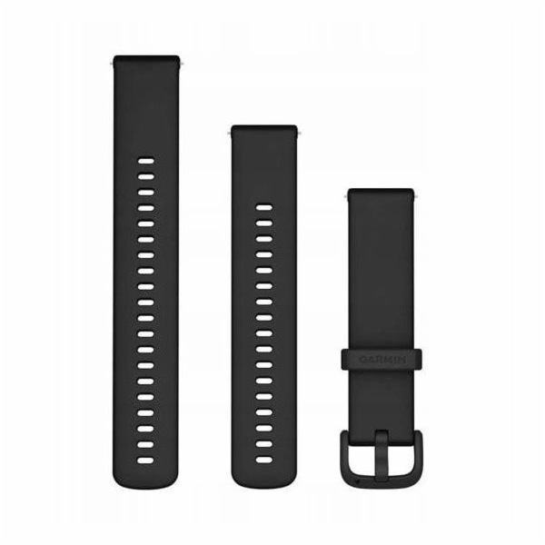 Garmin Silikonový náramek Schnellwechsel 20 mm. Černý