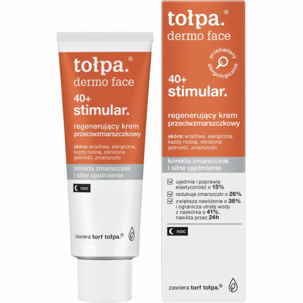 Tołpa Regenerační krém proti vráskám Stimular 40+ 40ml