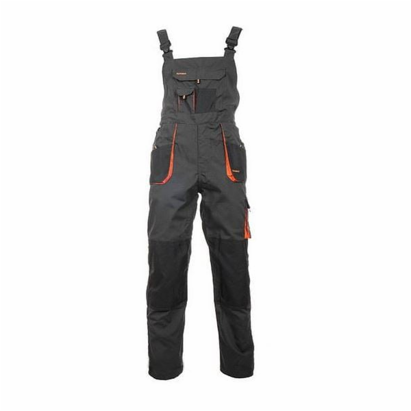 NoName Klasické montérky 52 grafitové