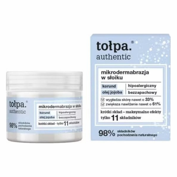 Tołpa TOŁPA Autentická mikrodermabraze v kelímku 65g