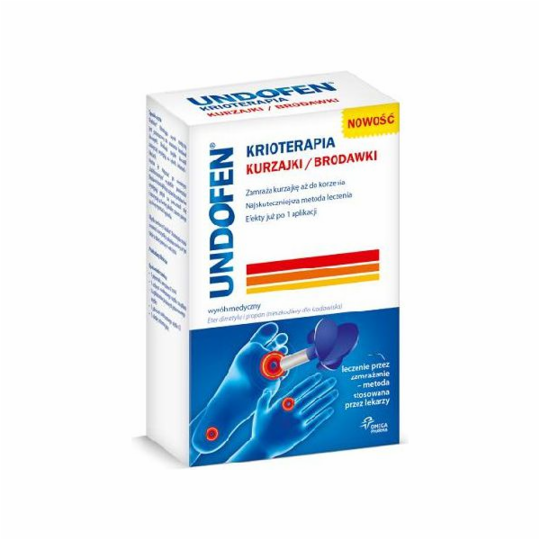 Undofen Kryoterapie na bradavice a veruky 50ml