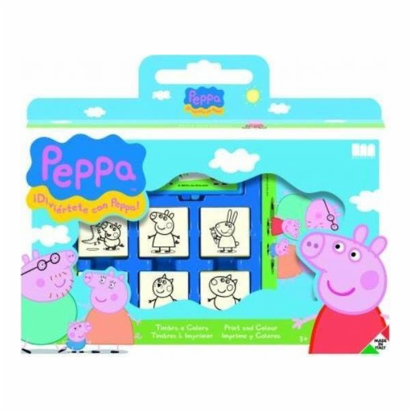 Dante Razítka v kufru Prasátko Peppa 7 ks 7875 DANTE