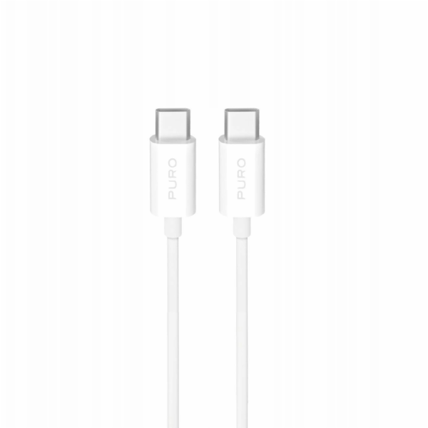 Puro Kabel USB-C - USB-C 3 m bílý (8018417498794)