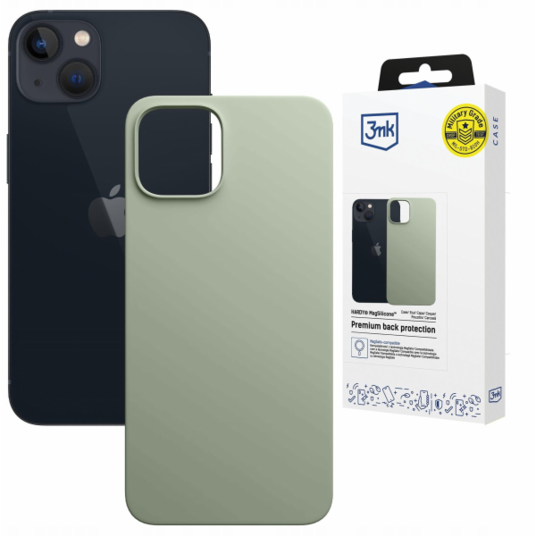 3MK Silikonový kryt Hardy MagSilicone pro Apple iPhone 15...