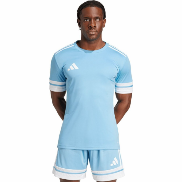 Adidas Pánské tričko Squadra 25 modré JG5828 S