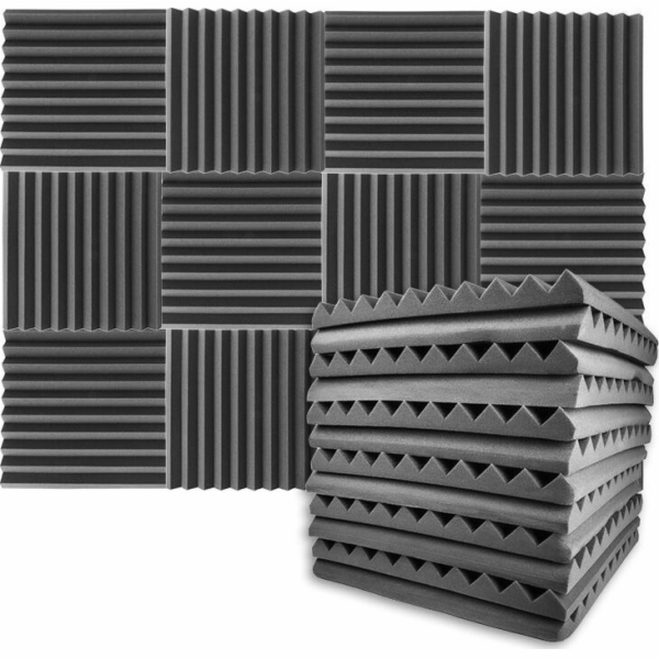Bitmat Sada akustických panelů DNA DNA AM1, 12 kusů, šedá...