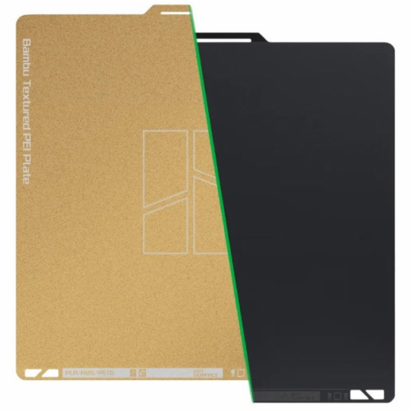 BambuLab&nbsp;Bambu&nbsp;Dual-Texture&nbsp;PEI&nbsp;-&nbsp;Oboustranná&nbsp;magnetická&nbsp;...