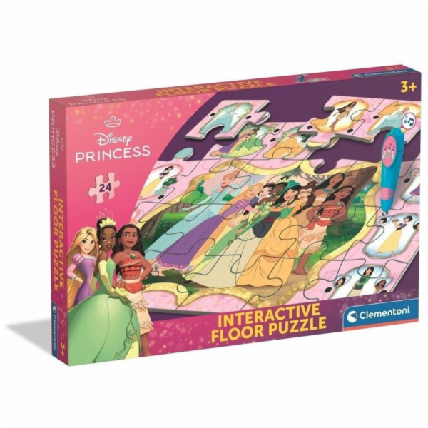 Clementoni CLE DISNEY interaktivní puzzle koberec Princez...