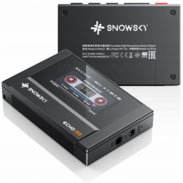 FiiO SNOWSKY ECHO MINI - černý - Přenosný Hi-Res přehrávač