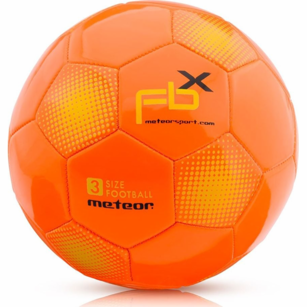 Meteor Fotbalový míč FBX 3 oranžový