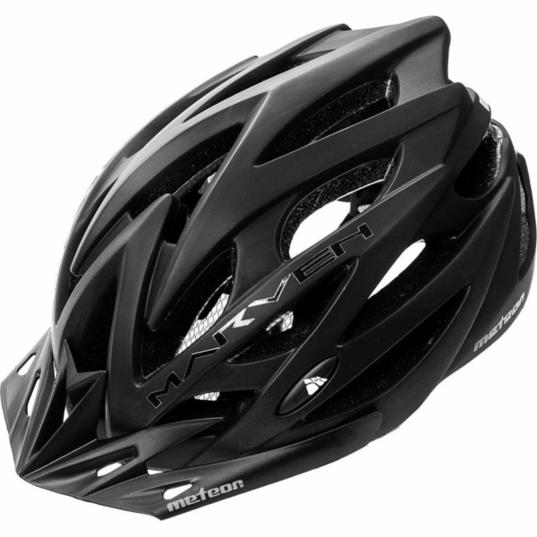 Meteor Cyklistická helma Marven, černá, velikost S