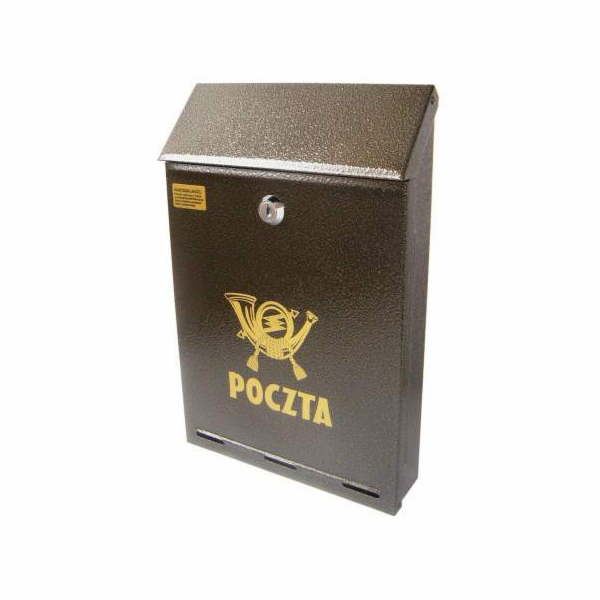 NoName Starozlatá poštovní schránka A4