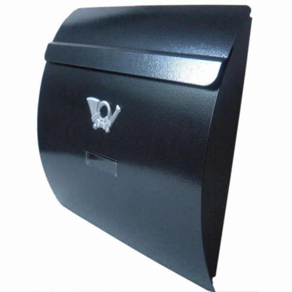 NoName Šedá starožitná poštovní schránka WA1P