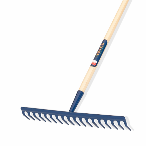 Big&nbsp;Velké&nbsp;kalené&nbsp;kovové&nbsp;hrábě&nbsp;s&nbsp;18zubou&nbsp;rukojetí&nbsp;Z18