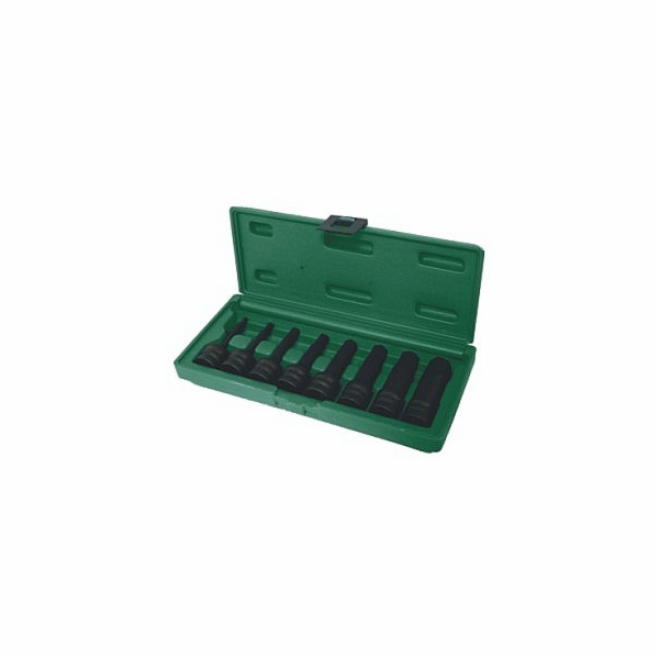 Jonnesway Sada rázových nástrčných klíčů 1/2" Torx T30-T8...