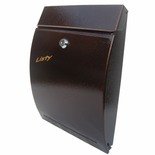 NoName Starožitná měděná poštovní schránka A4W