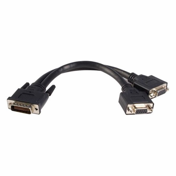 StarTech DMS-59 - Kabel D-Sub (VGA) x2 0,2 m černý (DMSVG...