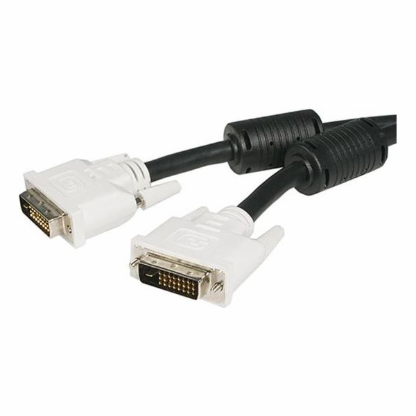 StarTech DVI-D - DVI-D kabel 3m bílý (DVIDDMM3M)