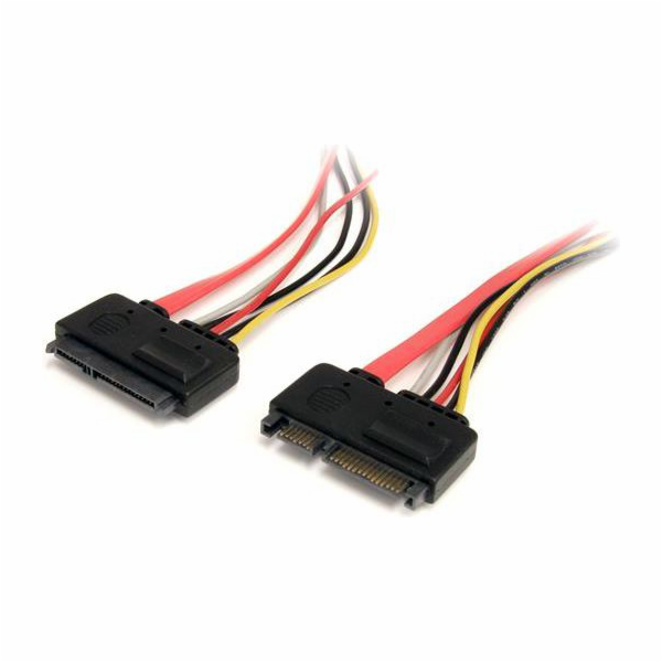 StarTech SATA 22-pin - SATA 22-pin, 0,3 m, vícebarevný (S...